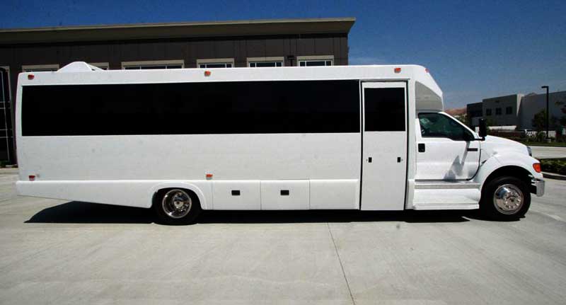 30 Passenger White Party Bus  Jax Party Bus, Limo & Photo Booth